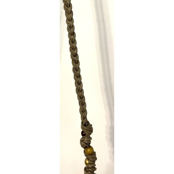 Capelli Straworld Handmade Crossbody bag Purse Macrame Strap Magnetic Closure - Picture 6 of 7